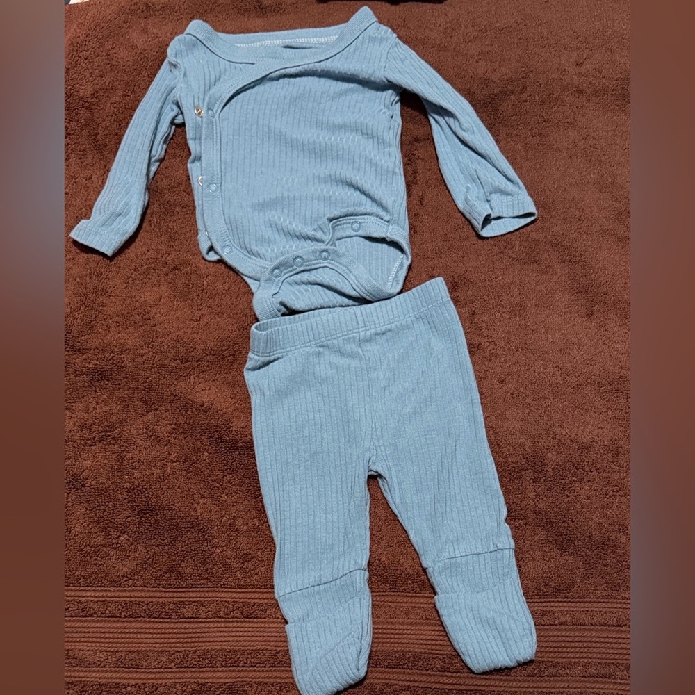 Cloud Island Gray Baby Outfit